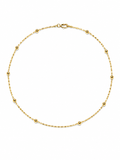 Luna Satellite Dainty Chain Necklace