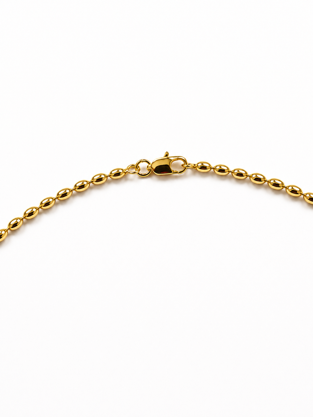 Siena Oval Bead Chain Necklace