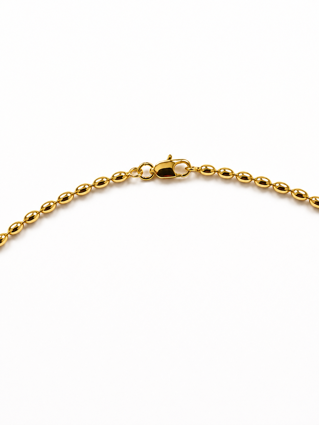 Siena Oval Bead Chain Necklace