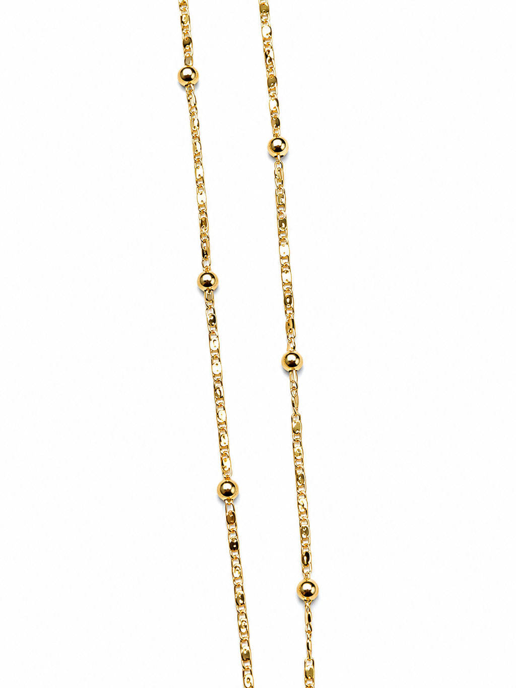 Luna Satellite Dainty Chain Necklace