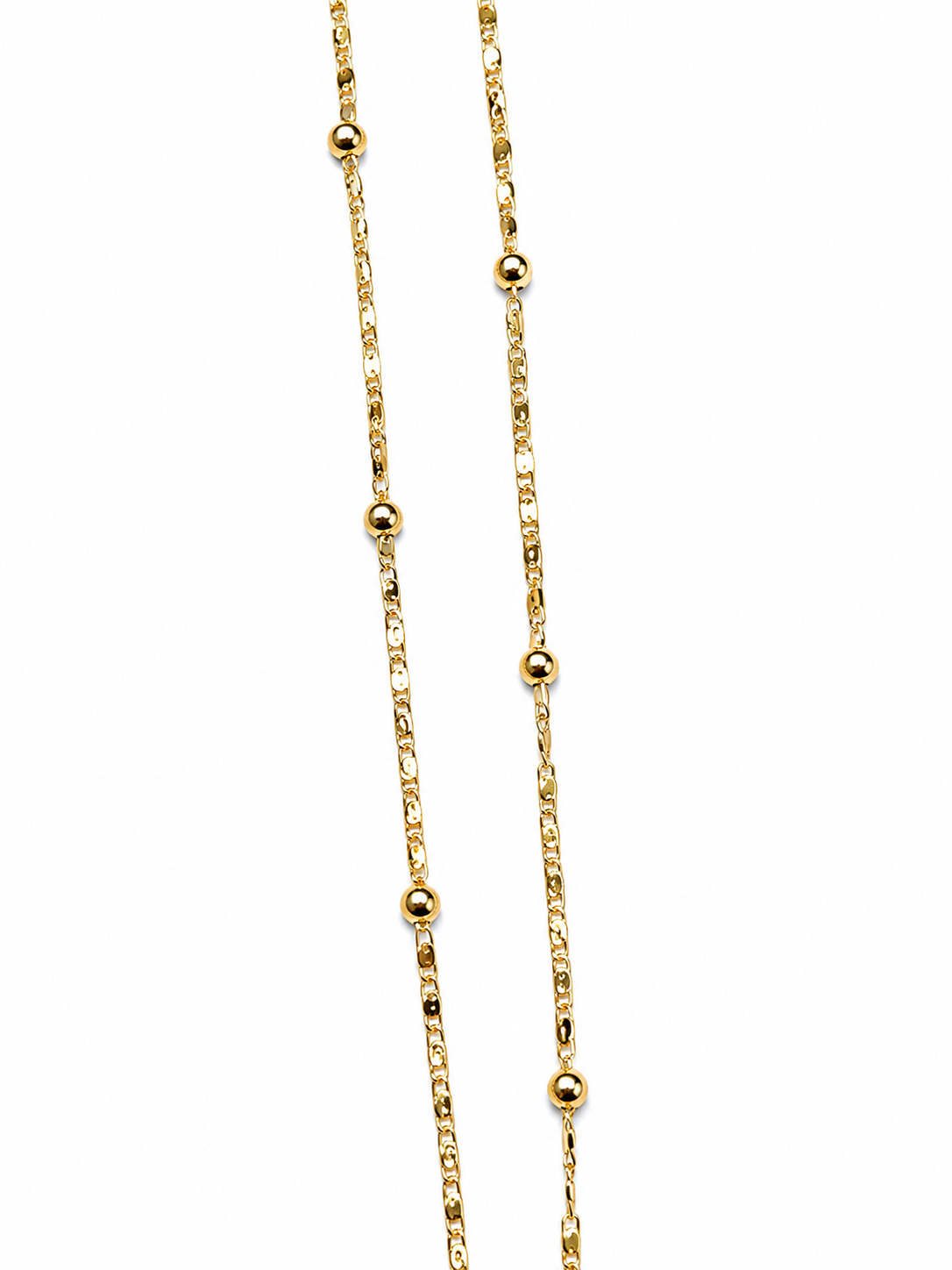 Luna Satellite Dainty Chain Necklace
