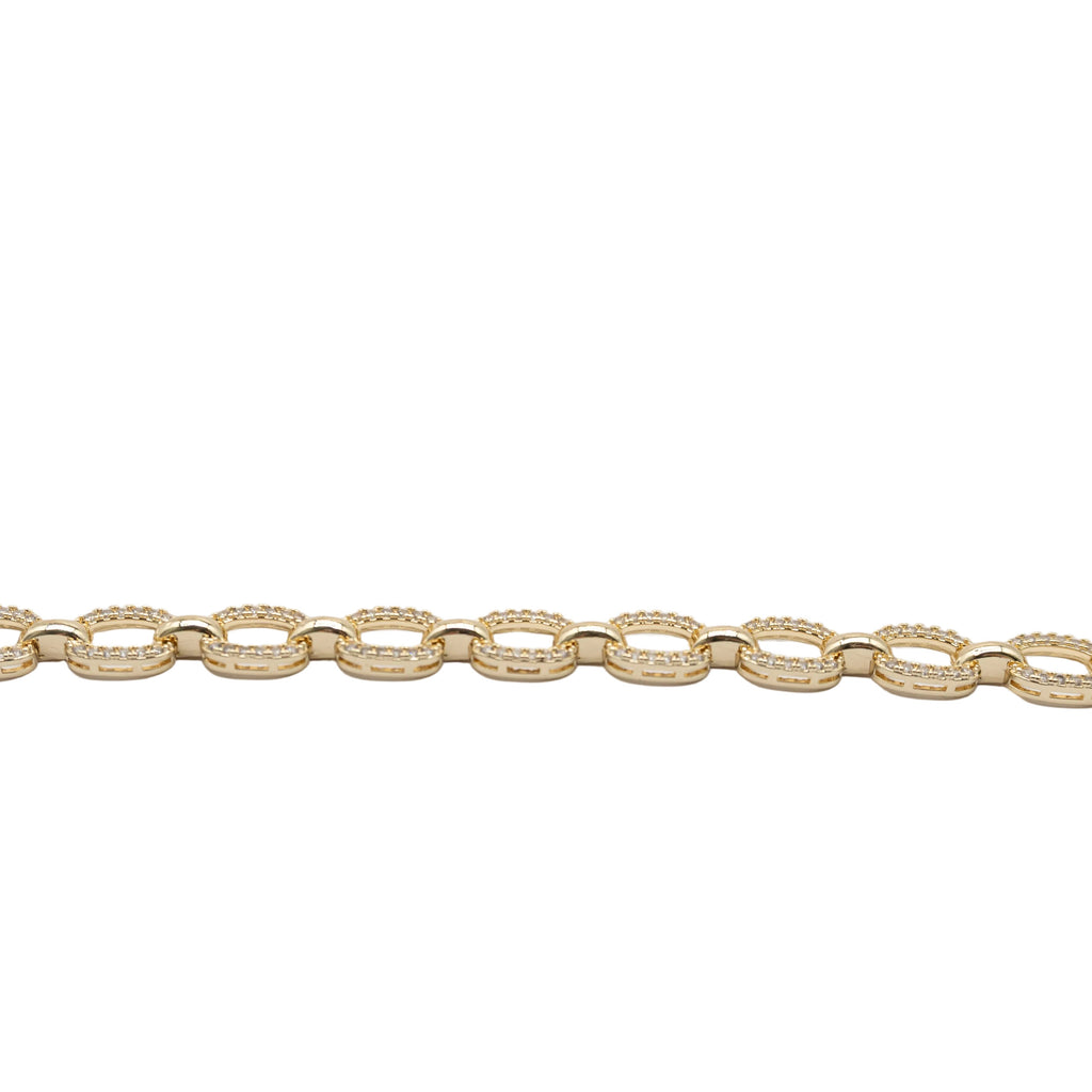 Luna Pavé Link Bracelet