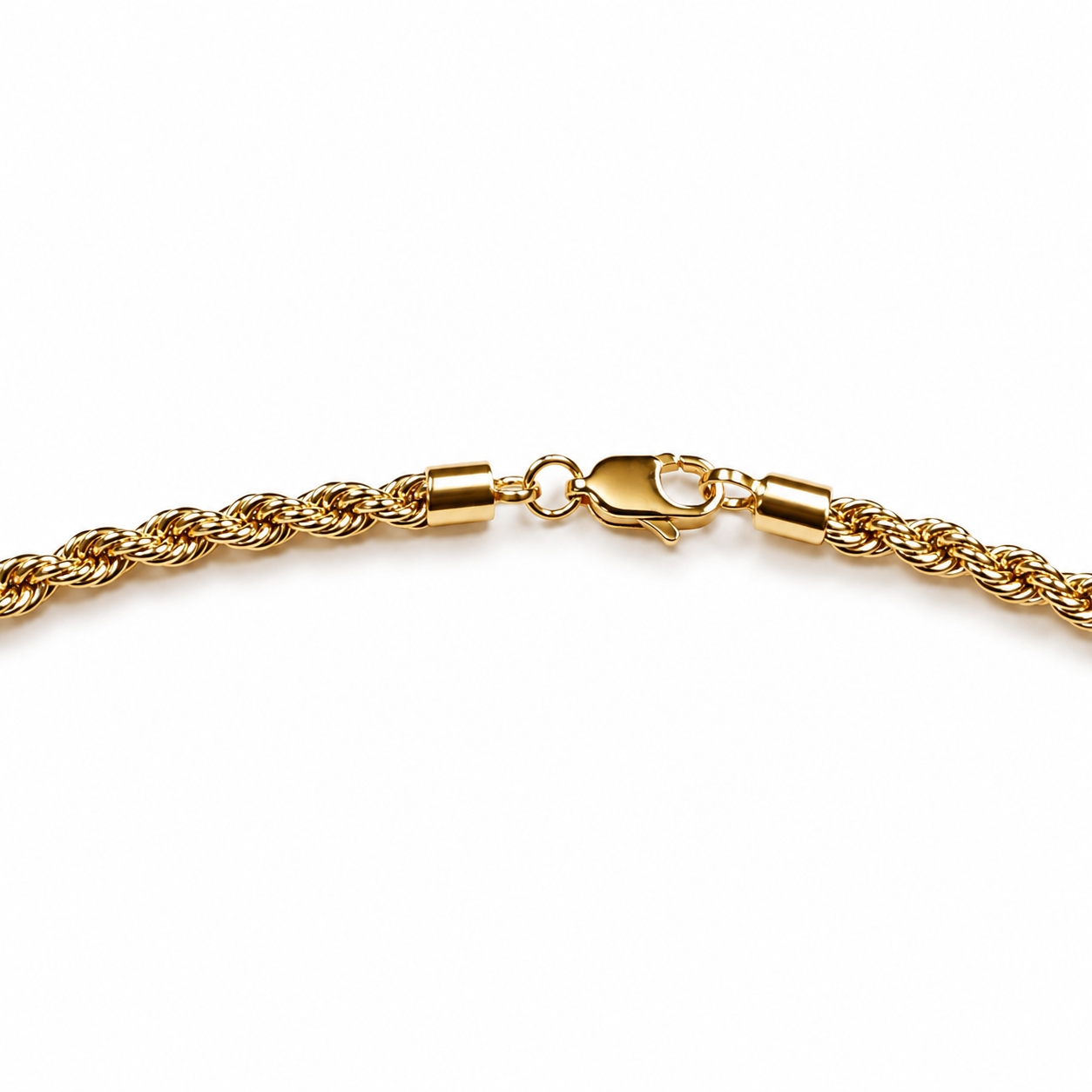 Valencia 2.8mm Oro Laminado Gold Filled Rope Chain Necklace | 20 Inch
