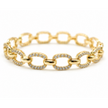 Luna Pavé Link Bracelet