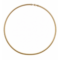 Milan 4mm Oro Laminado Gold Filled Herringbone Chain Necklace | 22 Inch