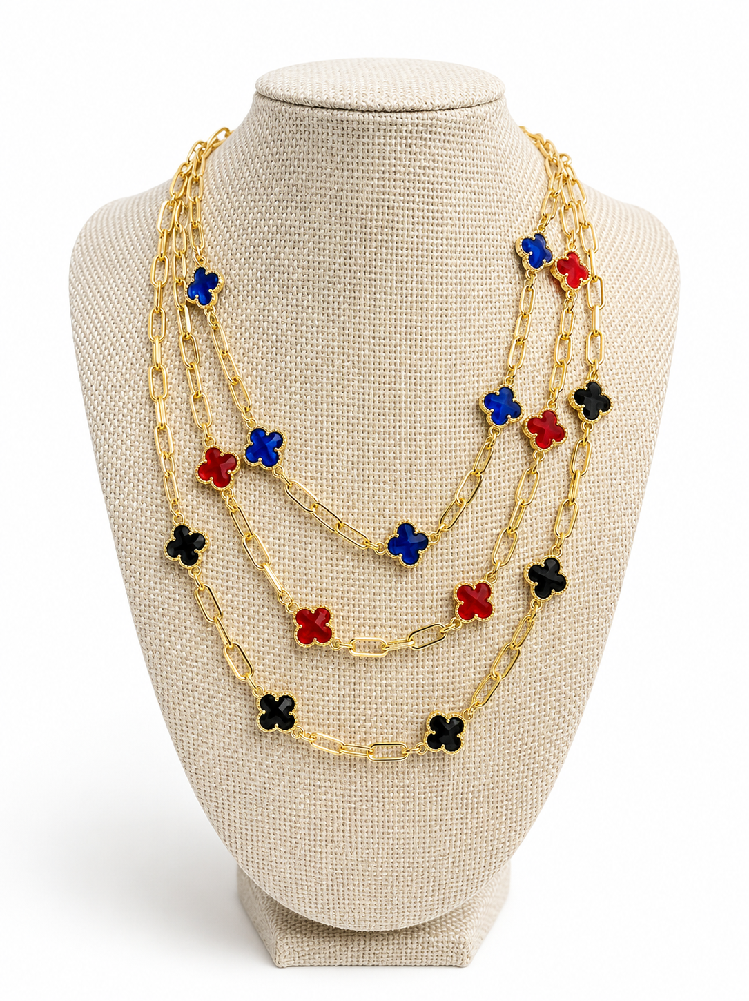 Clover Luxe Station Necklace