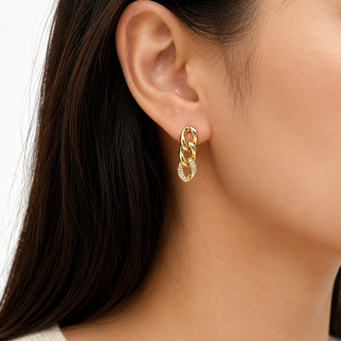 Capri Link Earrings