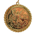 Centenario Rope Frame Pendant | Brazilian Oro Laminado Gold